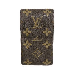 Louis Vuitton Etui Cigarette Wallet Canvas Brown LV Accessory Store